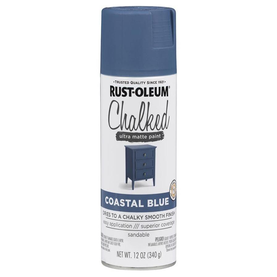 Rust-Oleum Chalked Ultra Matte Paint (340 g, Coastal Blue)