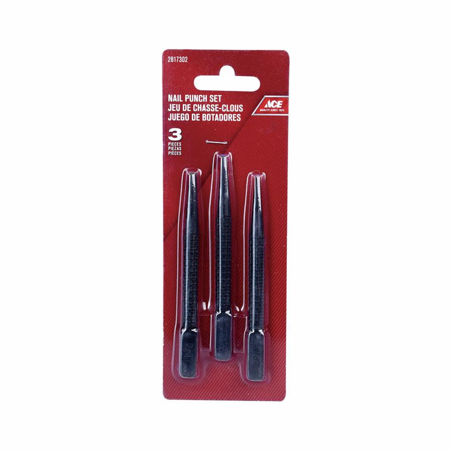 Ace Nail Punch Set (3 Pc.)