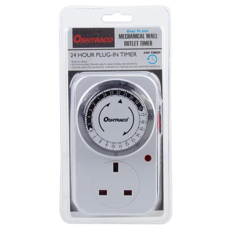 Oshtraco Mechanical Wall Outlet Timer