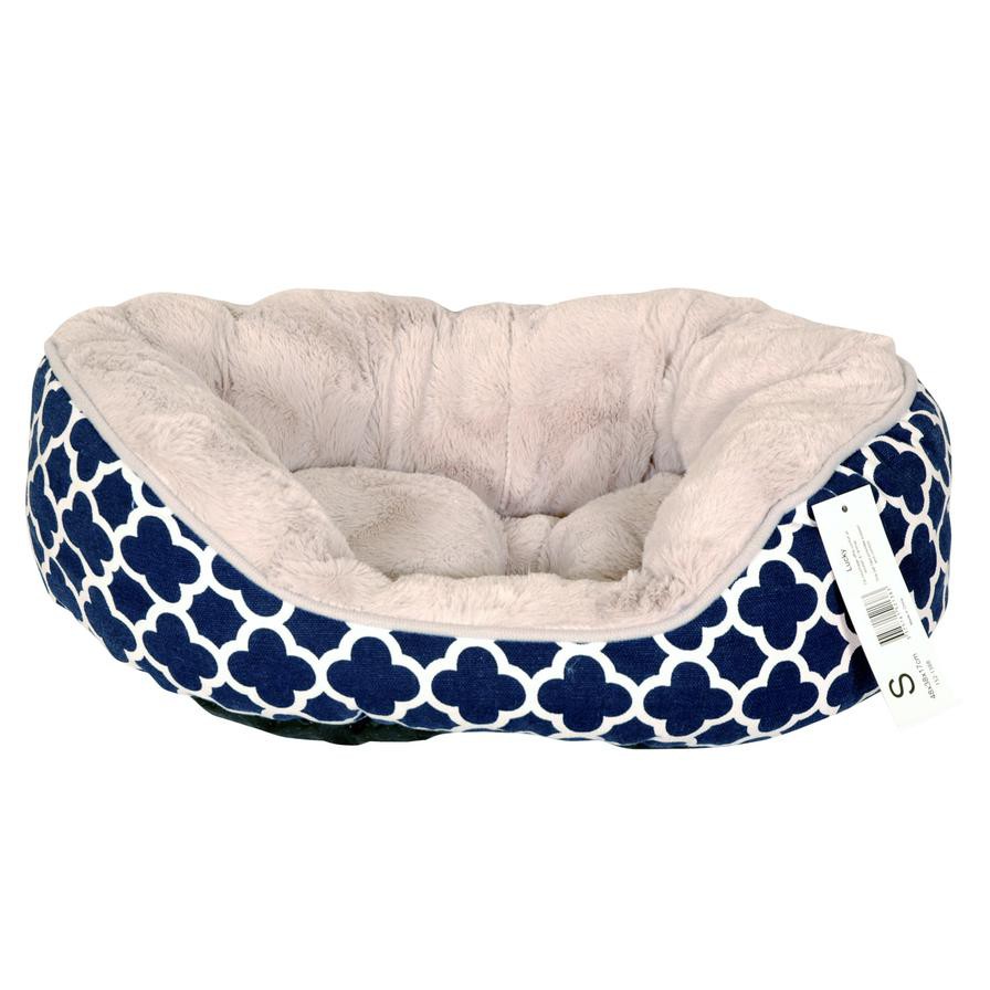 Les Filous Blue Oval Basket (Small, 48 x 38 x 17 cm)