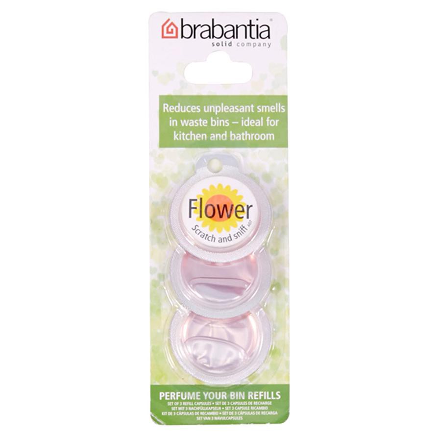 Brabantia Flower Perfume Your Bin Refill Capsules (Pack of 3)