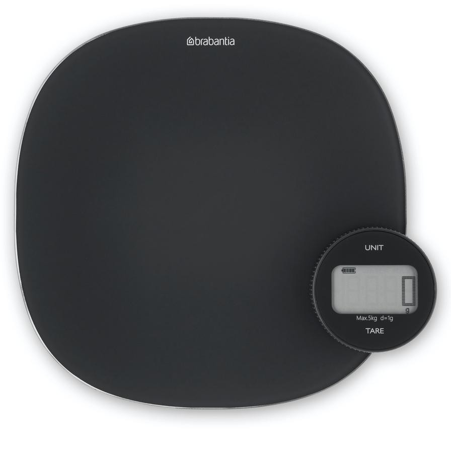 Brabantia Tasty+ Kitchen Scale (20.5 x 20.5 x 3.3 cm)