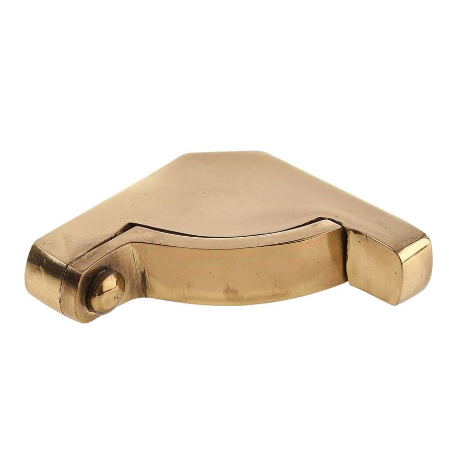 Parkett Freund Brass Polished Triangular Stair Rod Clip