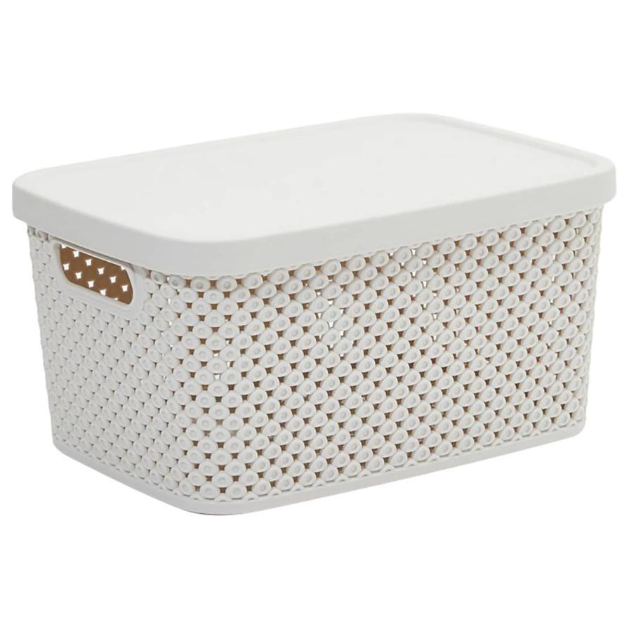 Hobby Life Diamond Plastic Storage Box W/ Lid (17 x 23 x 12 cm, 3.5 L)