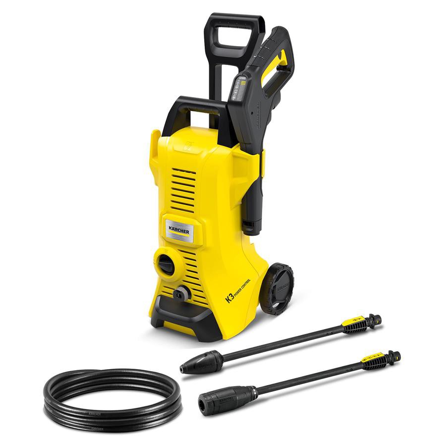 Karcher K3 Power Control Pressure Washer (120 bar)