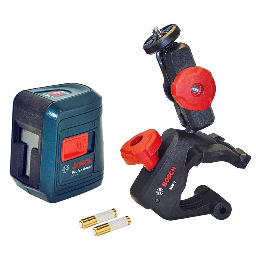 Bosch GLL 2 Self-Leveling Cross-Line Laser Level (910 cm, Blue/Black)