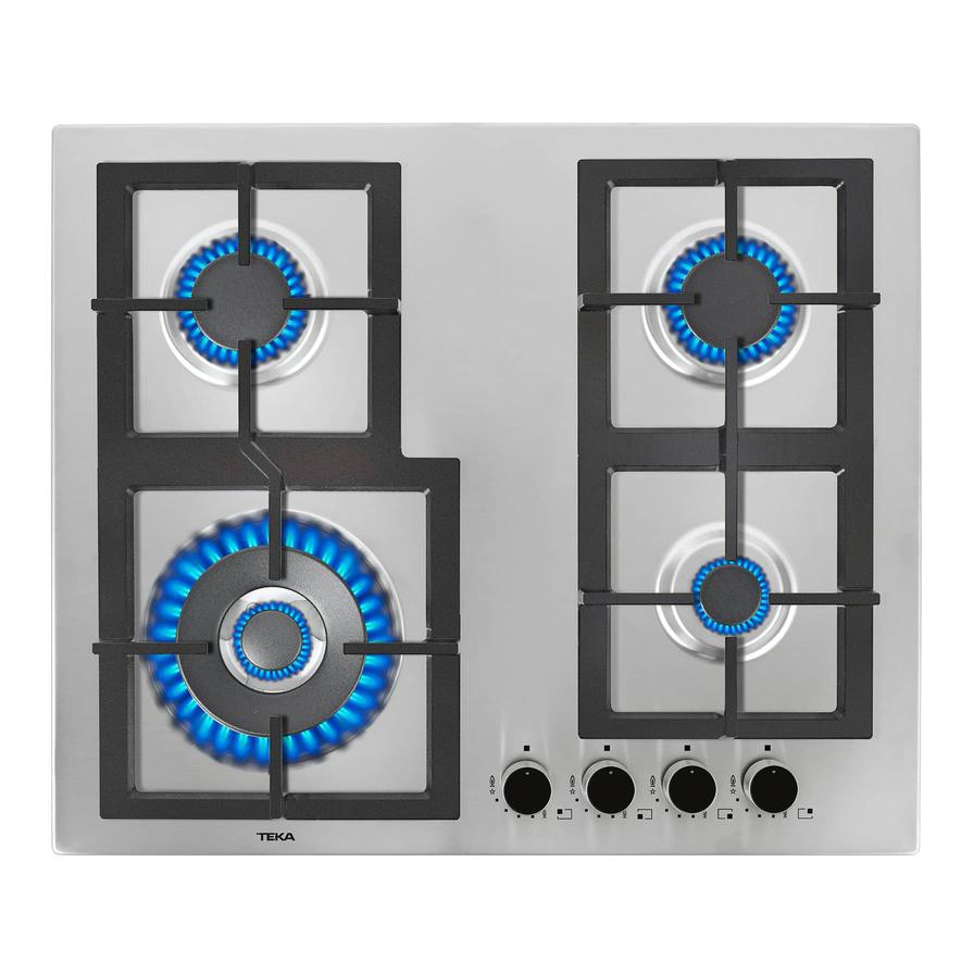 Teka Built-In 4-Burner Gas Hob, EFX 60.1 4G AI AL DR (4.5 x 60 x 51 cm)