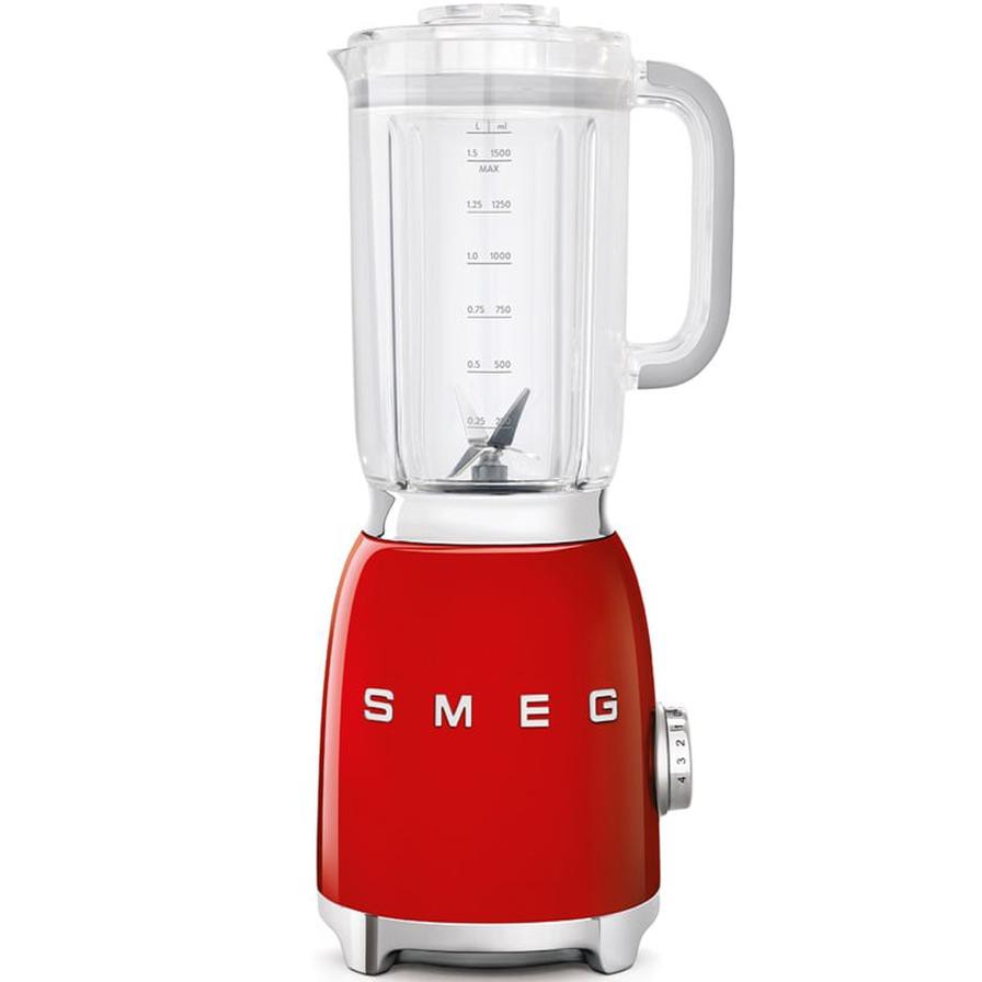 SMEG 50s Retro Style Blender, BLF01RDUK (800 W, 1.5 L, Red)