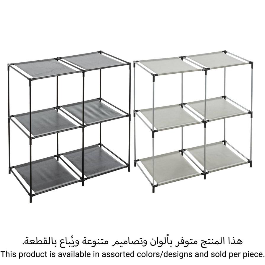 5five Metal 4 Compartment Storage Shelf (68.50 x 34.50 x 70 cm)