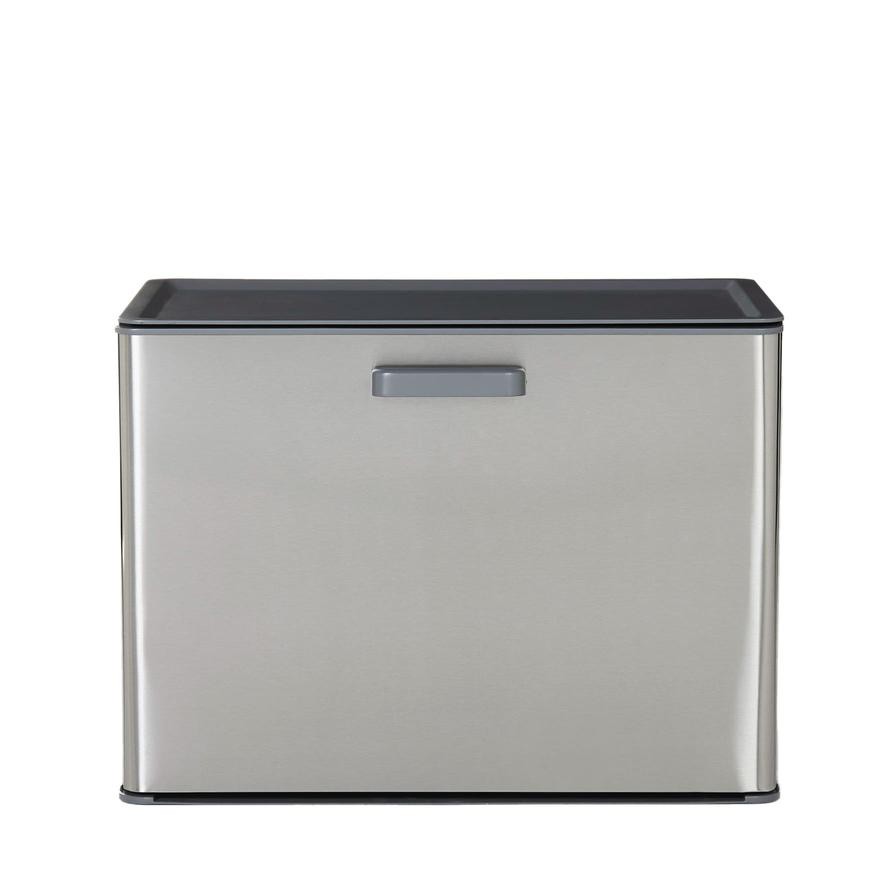 GoodHome Metal & Plastic Integrated Kitchen Pull-Out Bin (30 L, 347 x 485 x 355 mm)