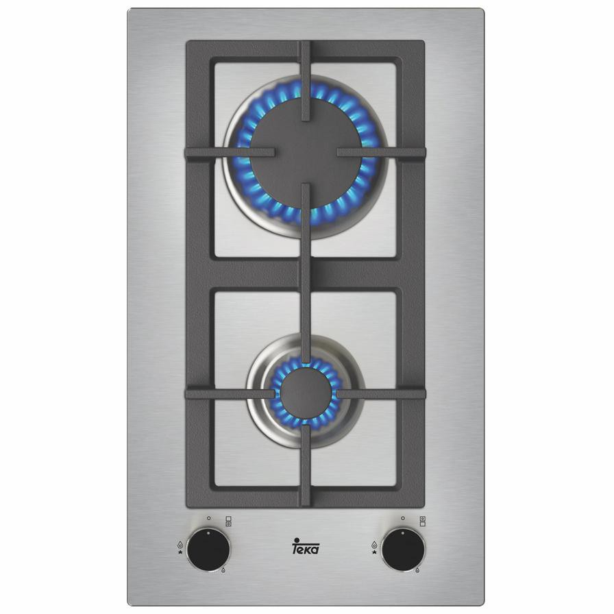 Teka Built-In 2-Burner Gas Hob, EFX 30.1 2G AI AL CI (4.5 x 30.5 x 51 cm)