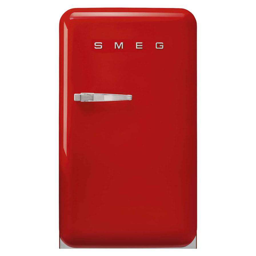 SMEG Freestanding 50s Retro Style Refrigerator, FAB10HRRD5 (135 L)