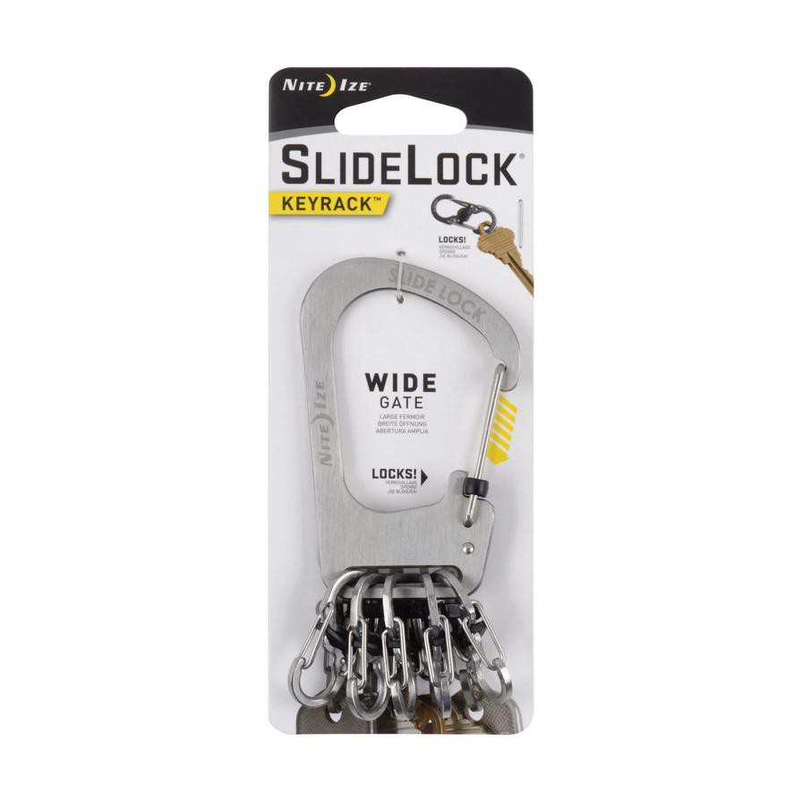 Nite Ize SlideLock KeyRack Stainless Steel