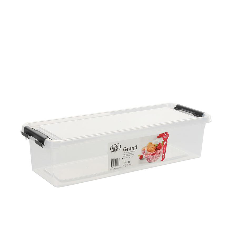 Hobby Life Plastic Grand Long Storage Box (3.5 L, 24 x 14 x 36.5 cm)