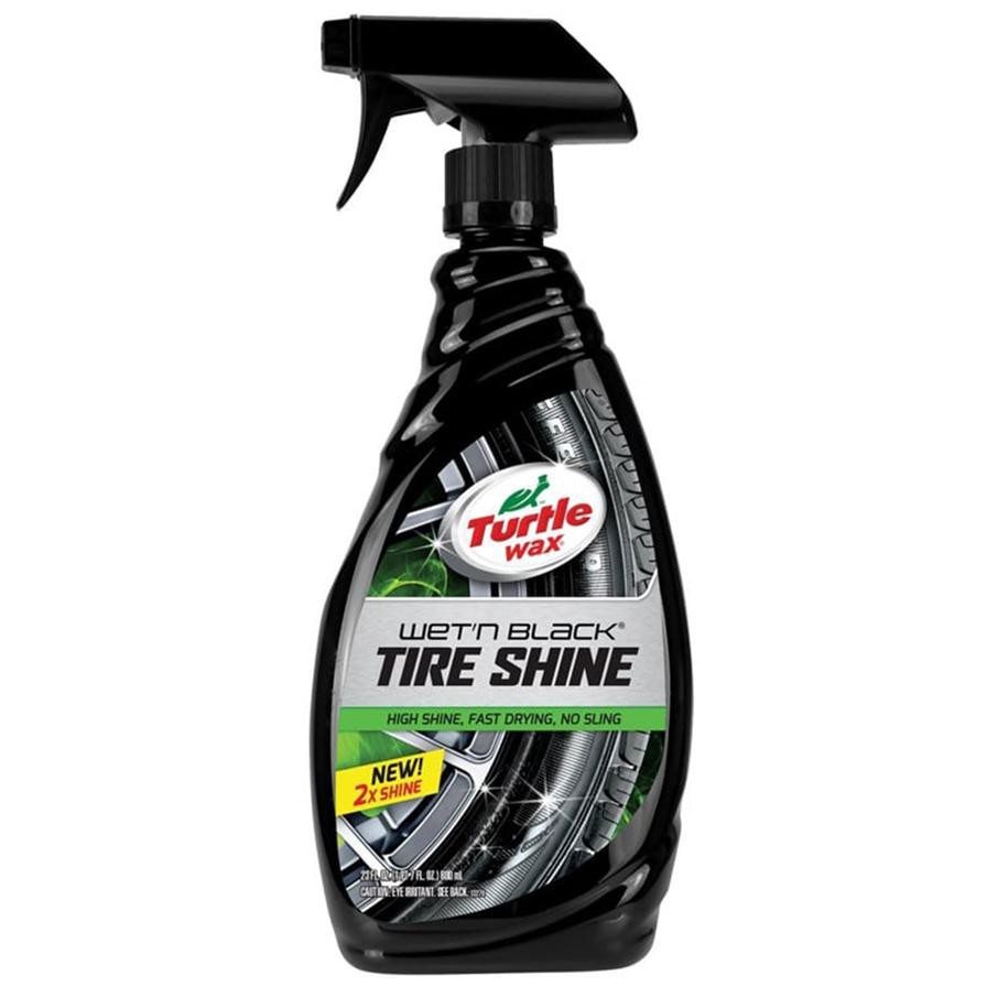 Turtle Wax T217RW Wet 'N Black Ultra Wet Spray Tire Shine (10.5 x 5.5 x 27.9 cm, 680 ml, Black)