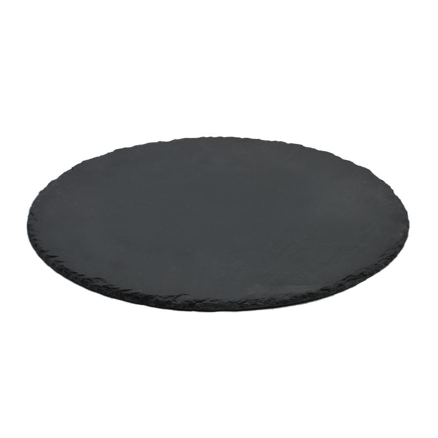 Raj Round Slate Plate (30 cm)