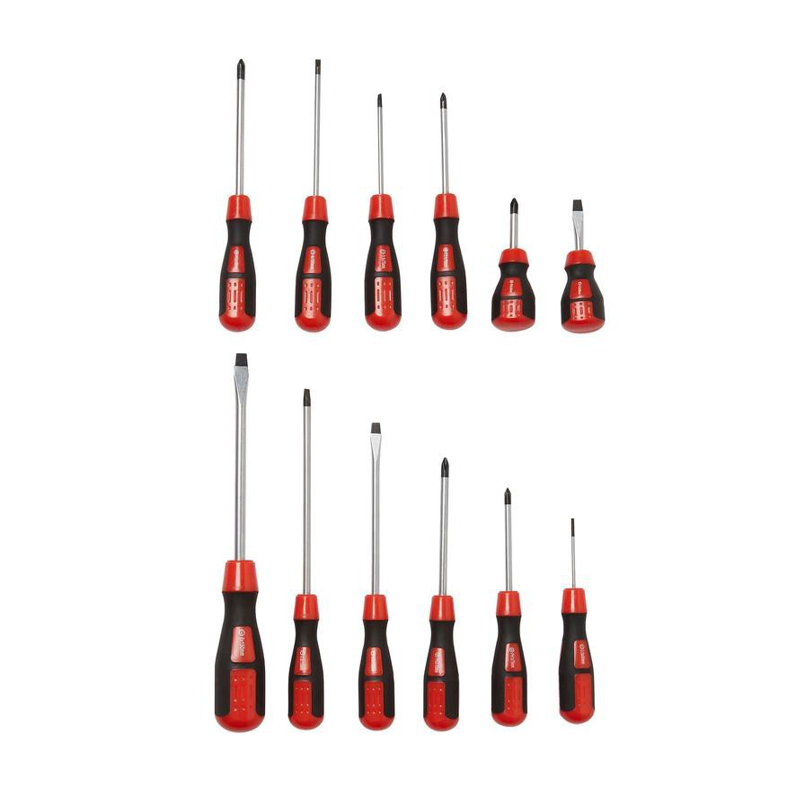 Carbon Steel Standard Screwdriver Set (12 Pc.)