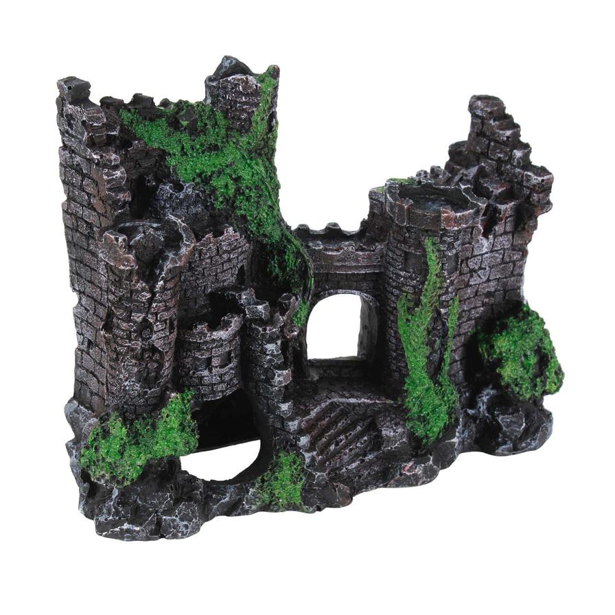 Foshan Artificial Resin Castle Ornament Aquarium Decoration