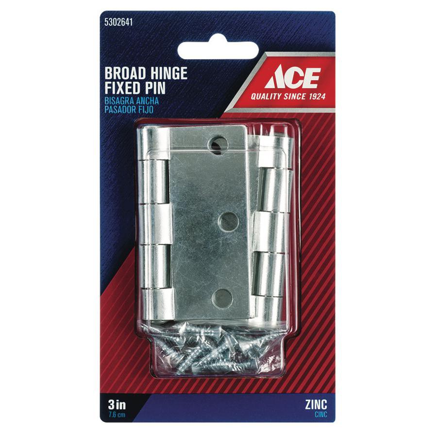 Ace Steel Broad Hinge (7.62 cm, 2 Pc.)