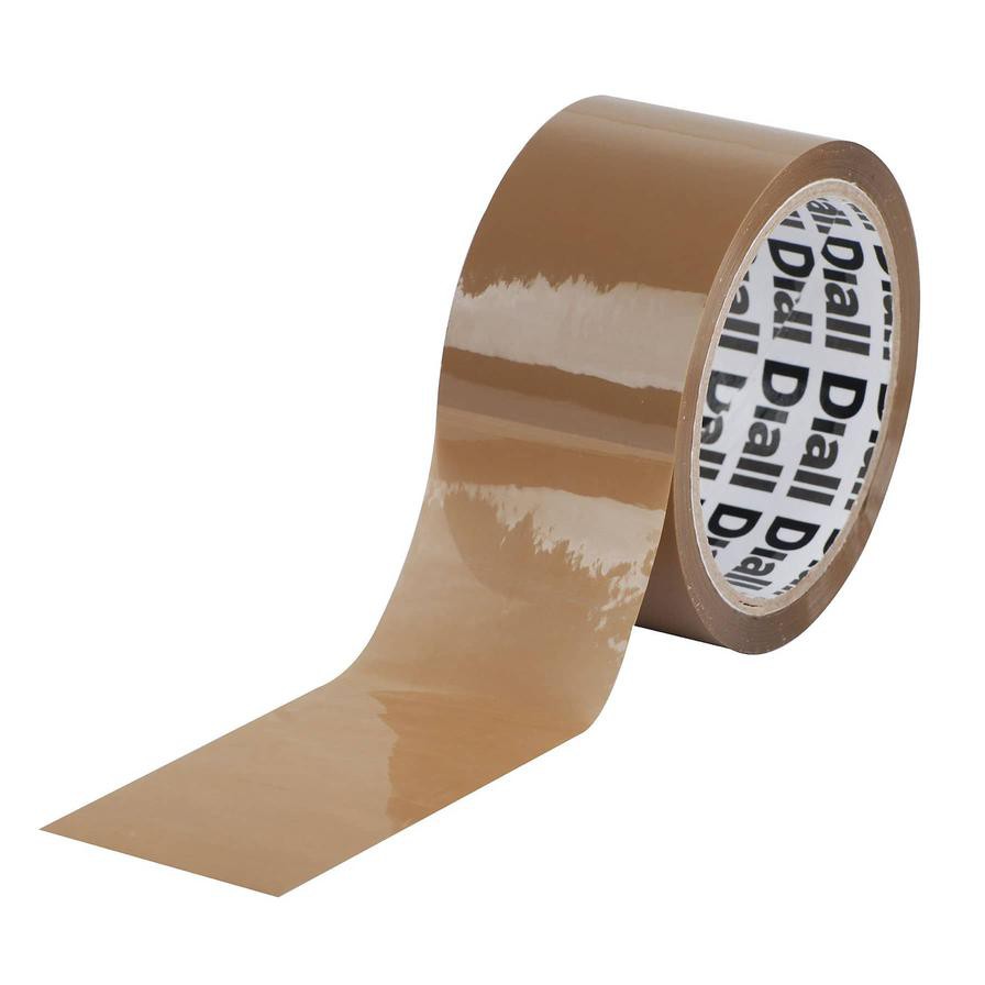 Diall Single-Sided Packaging Tape (50 mm x 50 m)