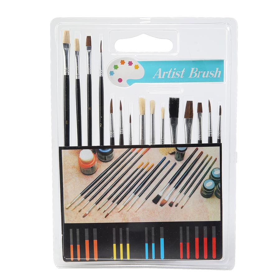 Roll Roy Artist Fine Brush Set (Pack of 15)