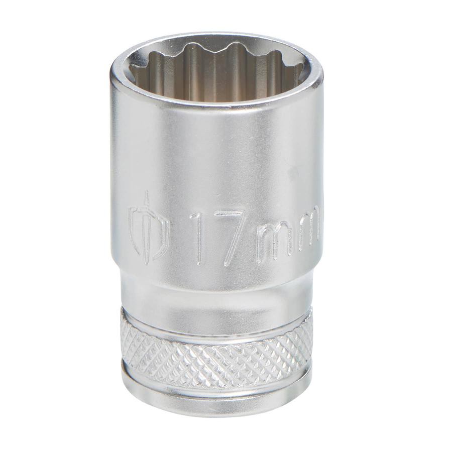 Magnusson Chrome Vanadium Steel Standard Socket, MT08 (2.4 cm)