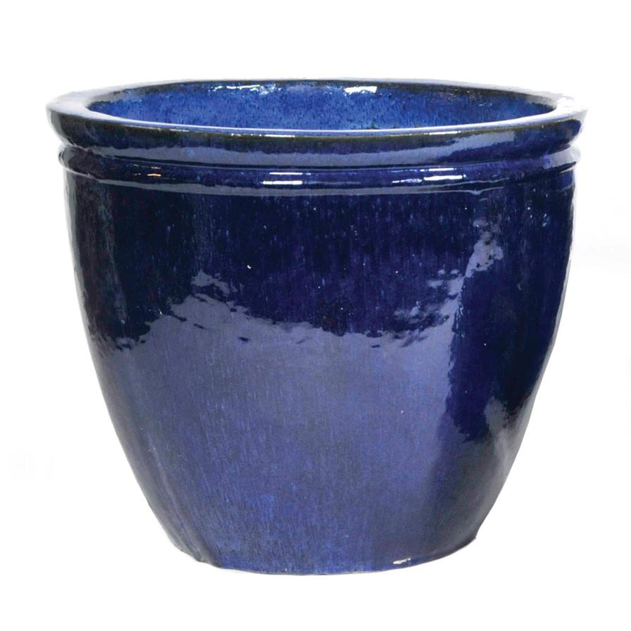 Glazed Terracotta Ypsilon Plant Pot Generic (28 x 28 x 23 cm, Small)