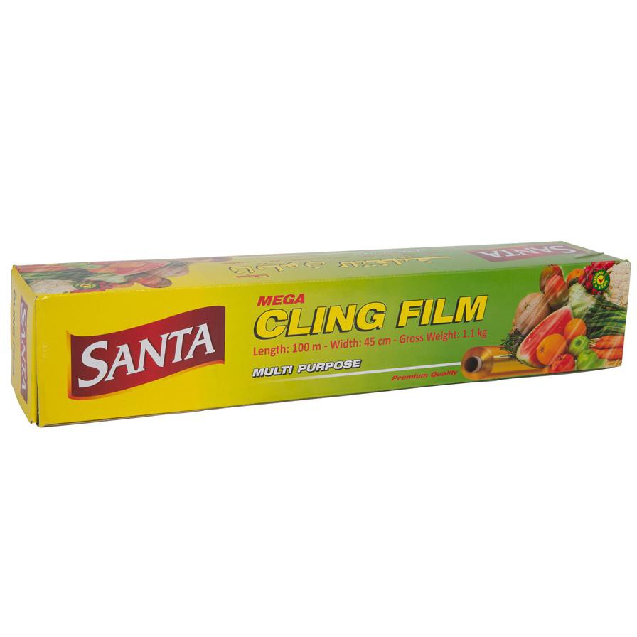 Santa Plastic Cling Film (45 cm x 100 m)