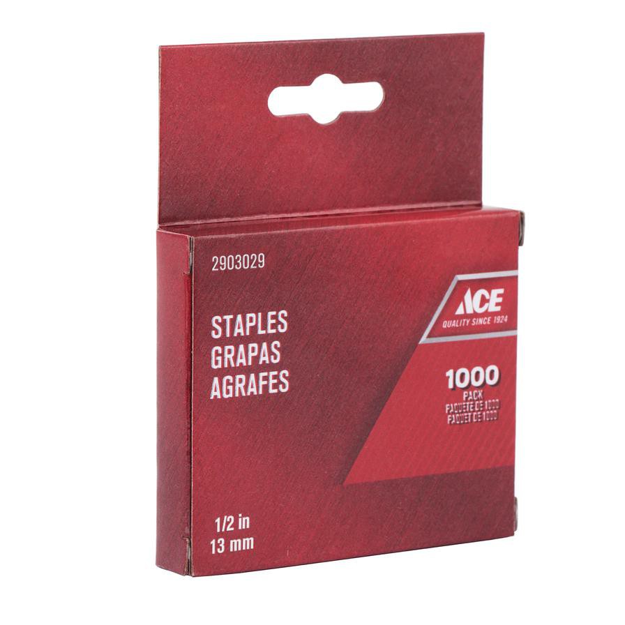 Ace T-50 Staple Pack (1.27 cm, 1000 Pc.)