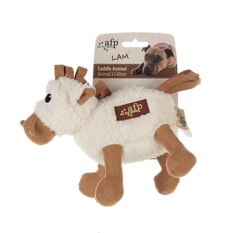 All For Paws Lambswool Cuddle Animal Dog Toy