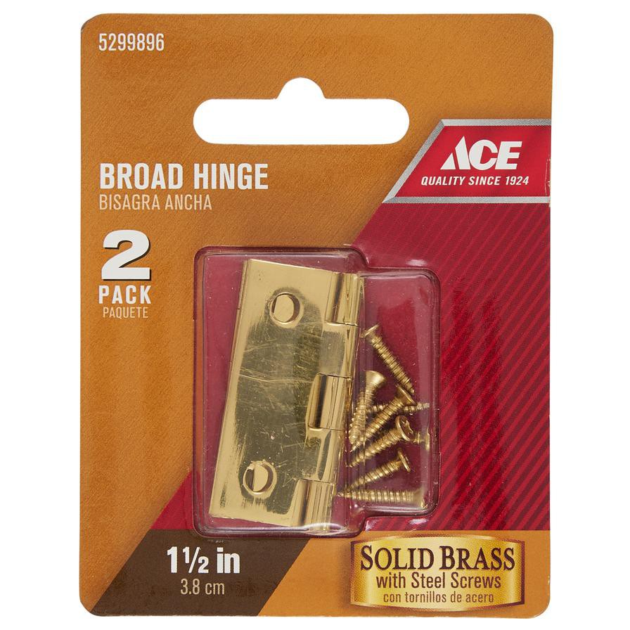 Ace Brass Decorative Hinge (7.7 cm, 2 Pc.)