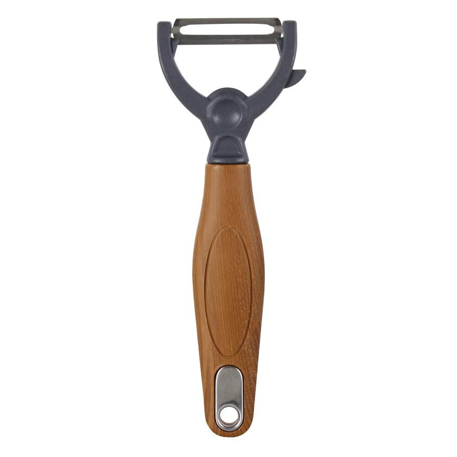 Freecook Wooden Peeler (19 x 6.5 x 2 cm)