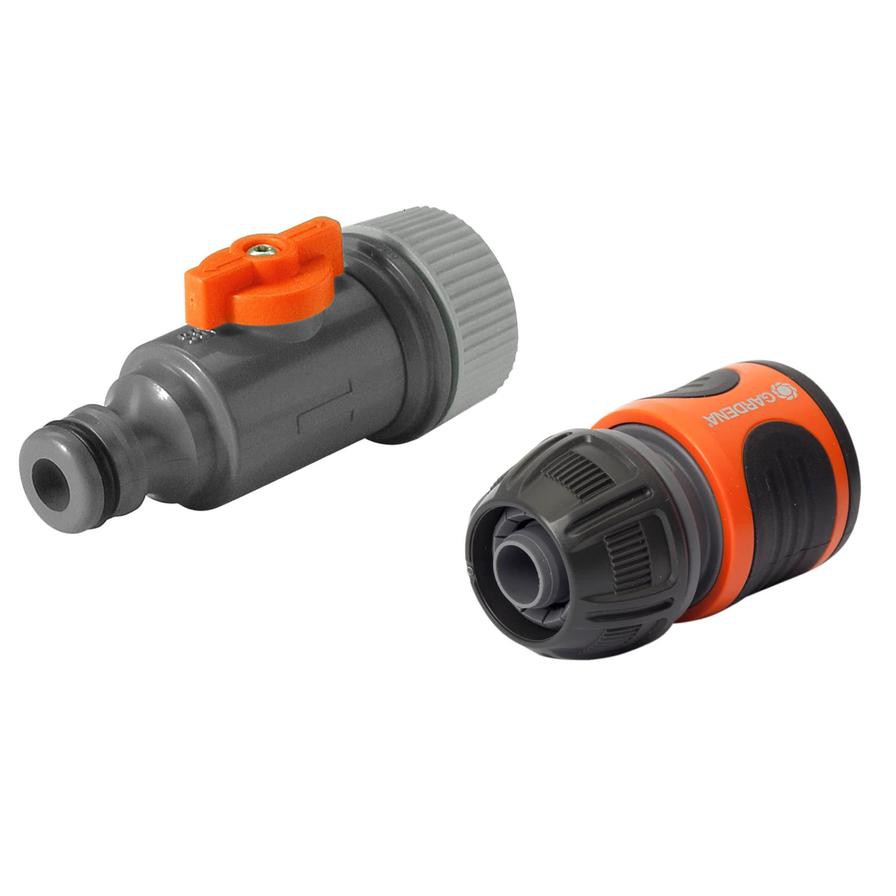 Gardena Soaker Hose Connector Set, 01989-20 (2 pcs)