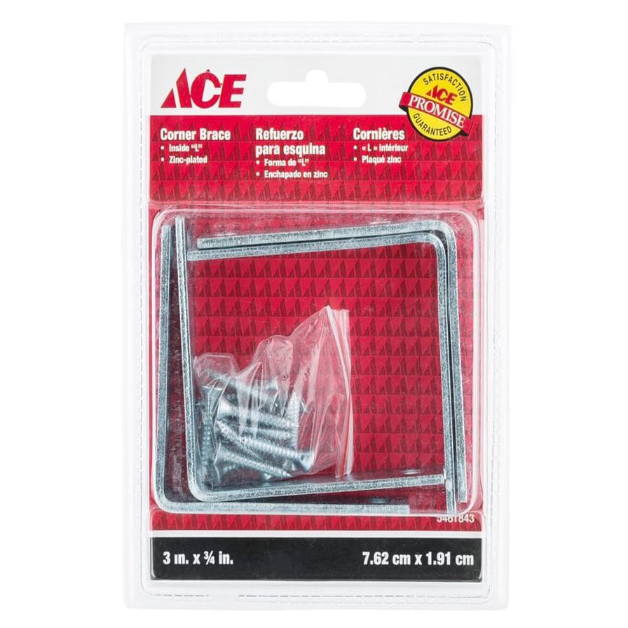 ACE Inside L Corner Brace (7.62 x 1.91 cm)