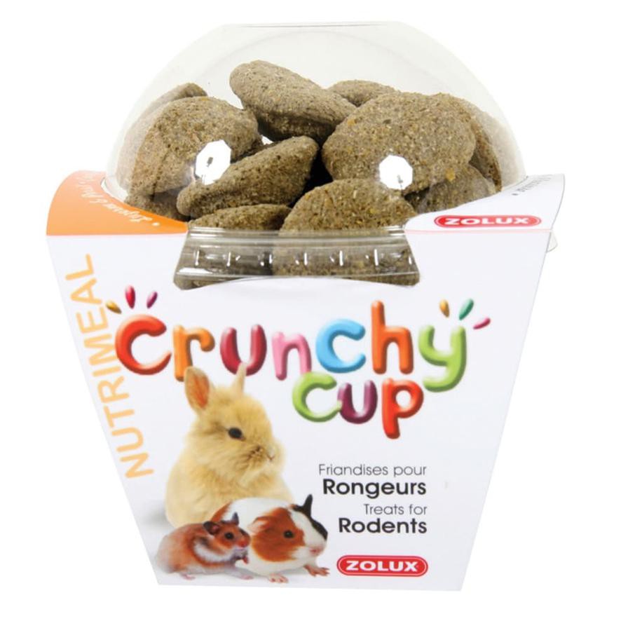 Zolux Crunchy Cup Treats (Carrot & Beetroot, Rodents, 200 g)