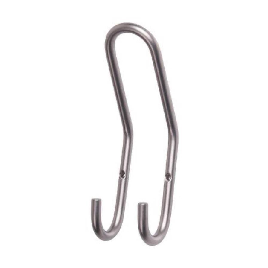 Hettich Steel Dual Prong Clothes Hook