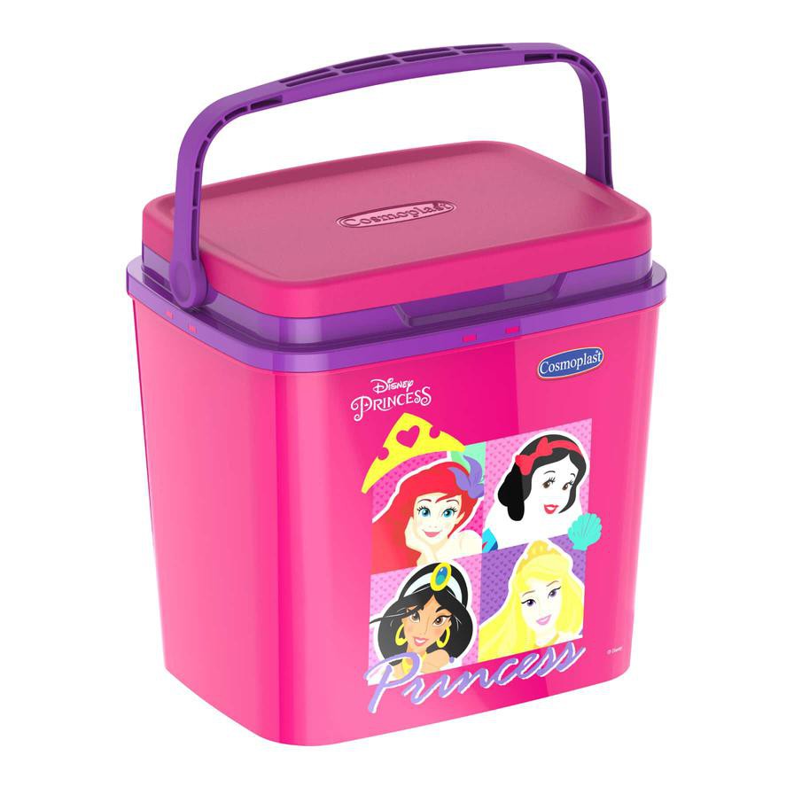 Cosmoplast Plastic Disney Princess Chill Box (27 x 20 x 19 cm, 4 L)