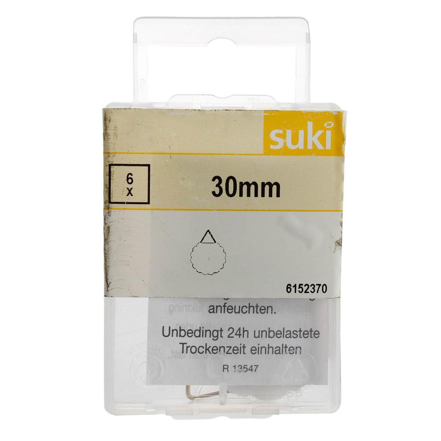 Suki Plastic Picture Hook Pack (3 cm, 6 Pc.)