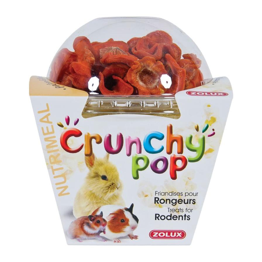 Zolux Crunchy Pop (Carrot, Rodents, 33 g)