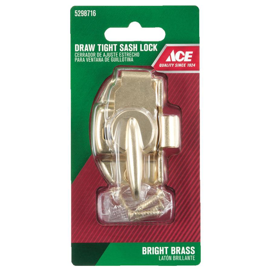 Ace Brass Draw Tight Sash Lock (95.58 x 6.09 cm)