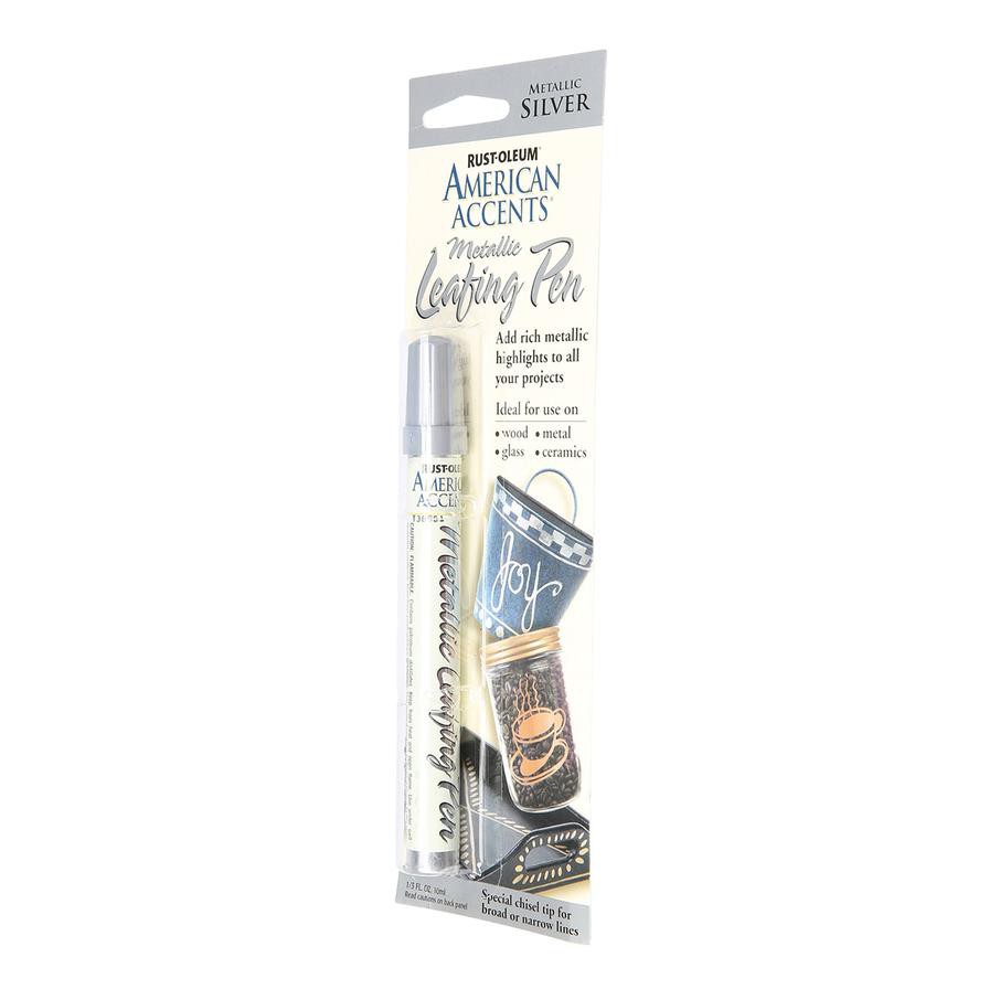 Rust-Oleum American Accents Decorative Paint Pen (Silver Leaf)