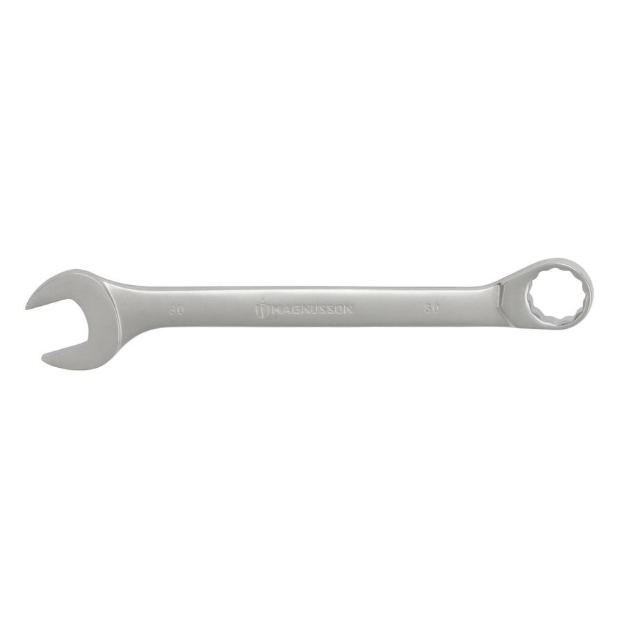 Magnusson Chrome Vanadium Steel Standard Metric Combination Spanner, MT183 (34 cm)