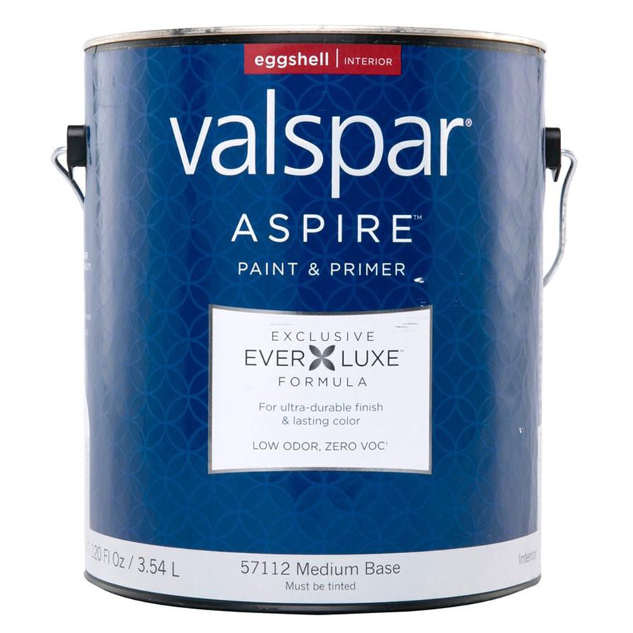 Valspar Aspire Interior Eggshell Paint ( 3.5 L, Medium Base)