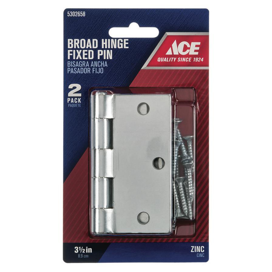 Ace Steel Broad Hinge (8.89 cm, 2 Pc.)