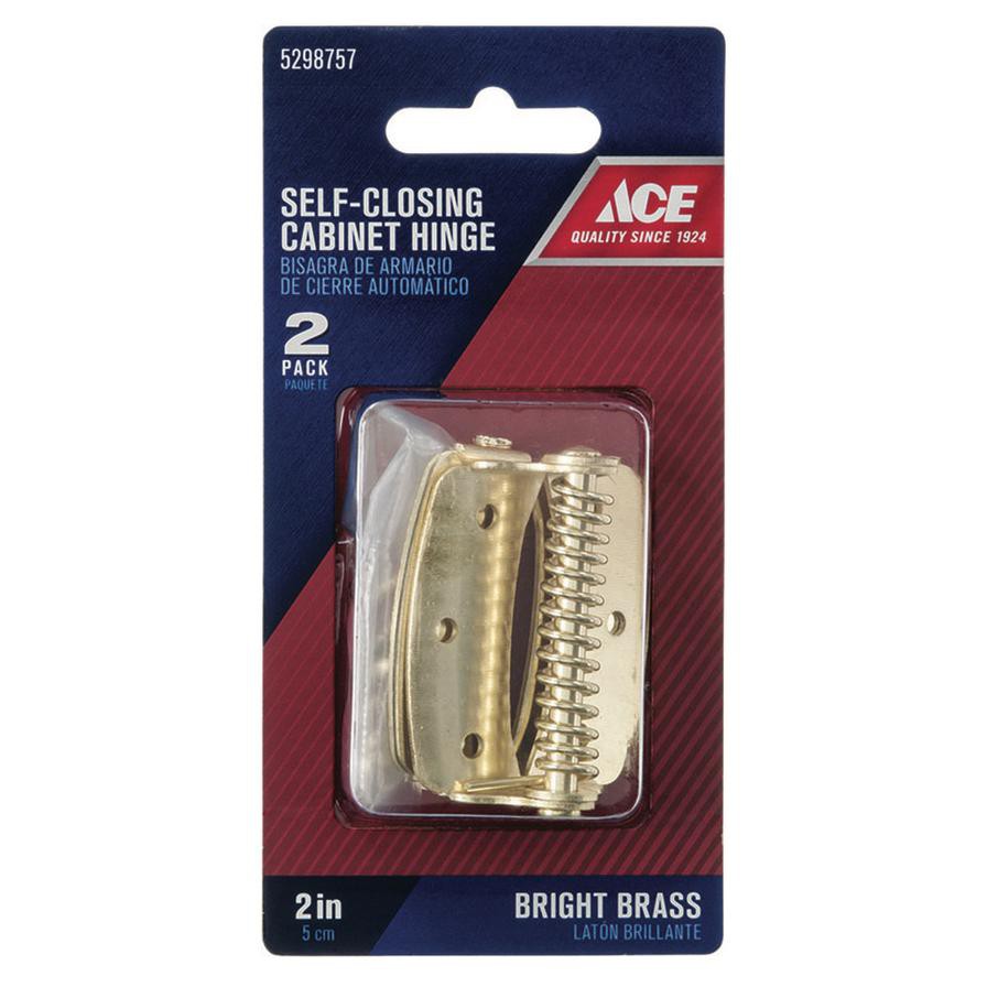 Ace Brass Self Closing Cabinet Hinge (5 cm)