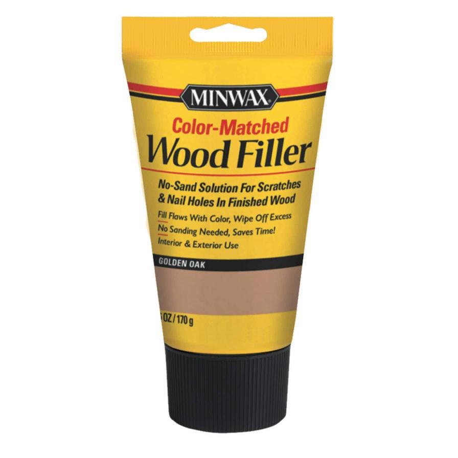 Minwax Color-Matched Wood Filler (170 g, Golden Oak)