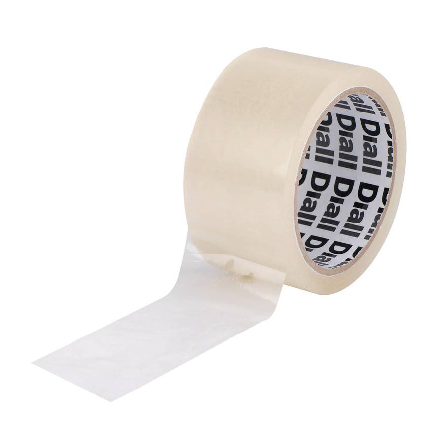 Diall Single-Sided Packaging Tape (50 mm x 50 m)