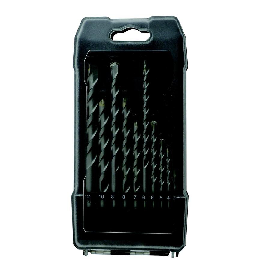 Universal Masonry Drill Bit Set (10 Pc.)