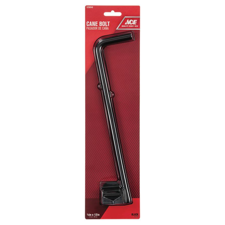 Ace Zinc Cane Bolt (30 x 1.27 cm)