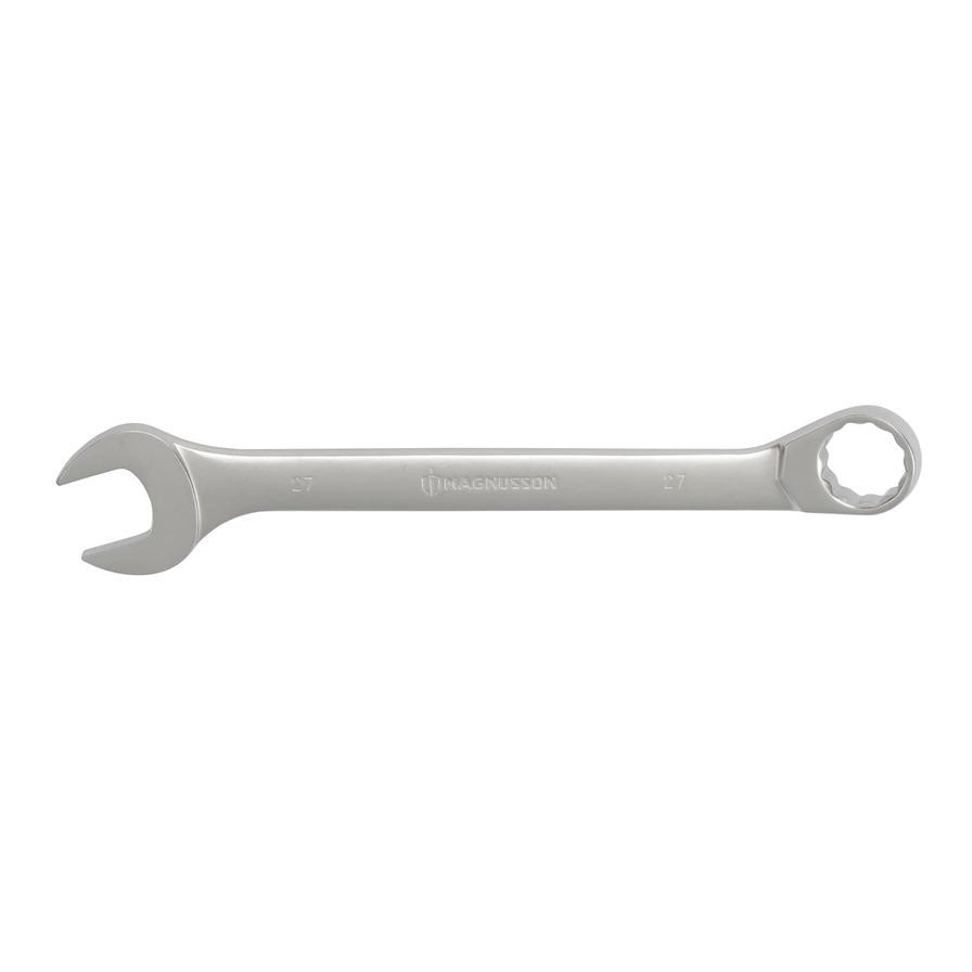 Magnusson Chrome Vanadium Steel Standard Metric Combination Spanner, MT179 (31 cm)